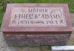 Ethel Belle <I>LePell</I> Adams 