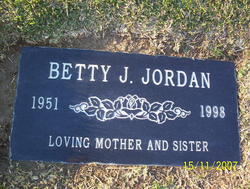 Betty <I>Joyce</I> Jordan 