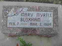 Mary Myrtle Bloxham 