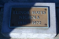 Elinor <I>Hayes</I> Nichols 
