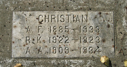 Albert Francis Christian 
