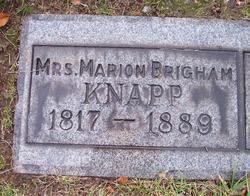 Marion <I>Brigham</I> Knapp 