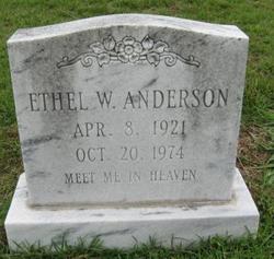 Ethel Wilburn Anderson 