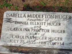 Isabella Middleton Huger 