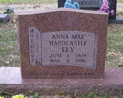 Anna Mae <I>Hardcastle</I> Ely 
