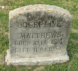Josephine Matthews 