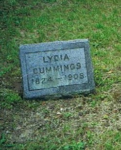 Lydia A. <I>Woodmansee</I> Cummings 