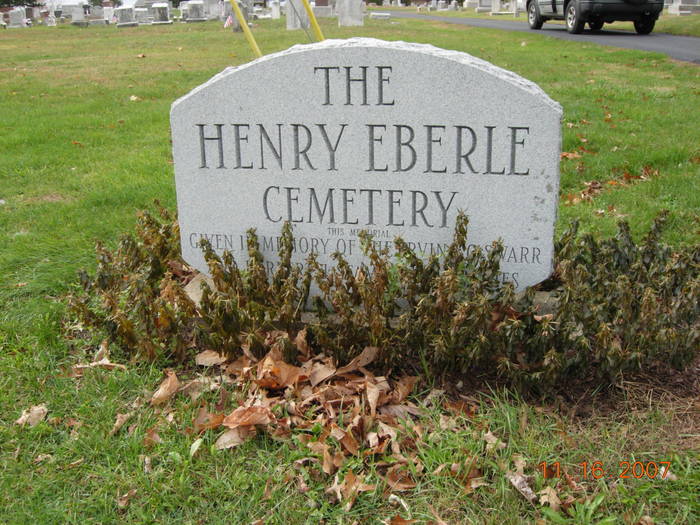 Henry Eberle Cemetery