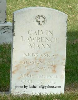 Calvin Lawrence Mann 