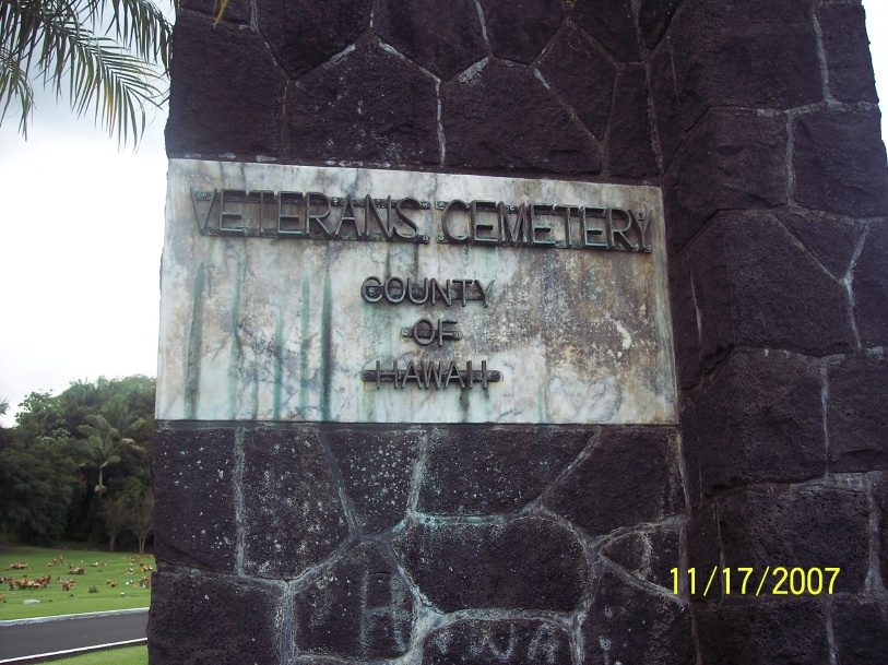 East Hawaii Veterans Cemetery No. 1