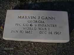 PFC Marvin J Gann 