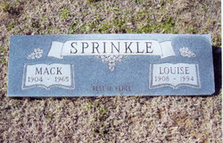 Louis Mack Sprinkle 