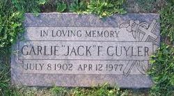 Garlie F. “Jack” Cuyler 