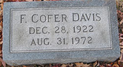 Francis Cofer Davis 