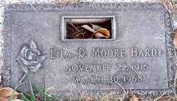 Lila D. <I>Moore</I> Hardy 