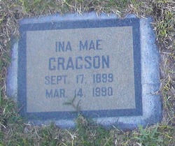 Ina Mae <I>Moore</I> Gragson 