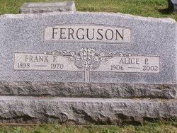 Alice Pearl <I>Gilmore</I> Ferguson 