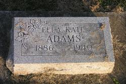 Ella Kate <I>Gillmartin</I> Adams 