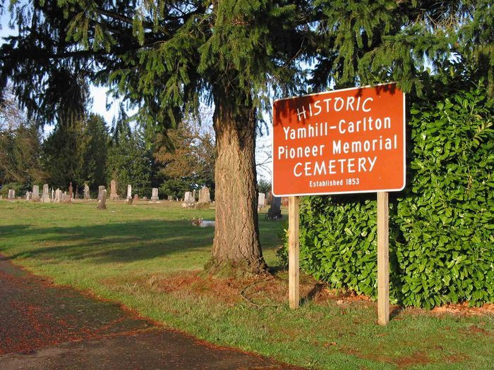 Yamhill Carlton Pioneer Memorial Cemetery