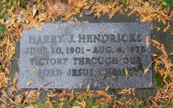 Harry Jennings Hendricks 