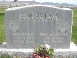 Ema Lu <I>Evans</I> Hickman 