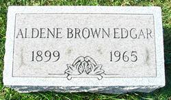 Aldene <I>Brown</I> Edgar 