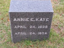 Annie Elizabeth <I>Green</I> Kaye 