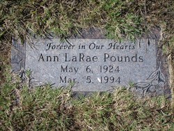 Ann LaRae Pounds 