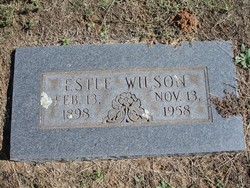 Estle W. Wilson 