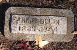 Fannie Plumb <I>Rose</I> Bolin 