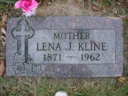 Lena Jennie <I>Scheller</I> Kline 