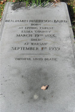 Benjamin Harrison Baird 