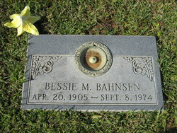 Bessie Mae <I>Lee</I> Bahnsen 