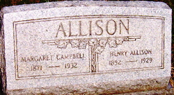 Margaret Lucy <I>Campbell</I> Allison 