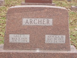 Arnola Maria <I>McCart</I> Archer 