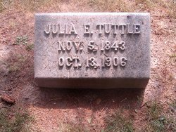 Julia E <I>McArthur</I> Tuttle 