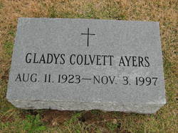 Gladys Allen <I>Colvett</I> Ayers 