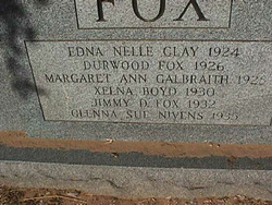 Mary Electra <I>Gose</I> Fox 