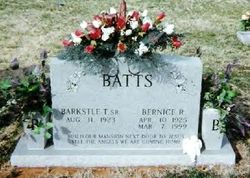 Bernice <I>Roberson</I> Batts 