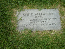 Avis Dean Alexander 