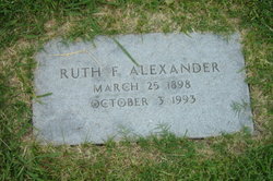 Ruth <I>Ford</I> Alexander 
