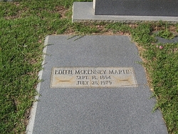 Edith Elizabeth <I>McKenney</I> Martin 