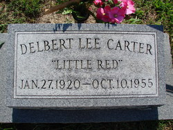 Delbert Lee Little Red Carter 