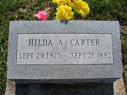 Hilda A <I>Roberts</I> Carter 