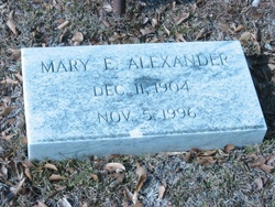 Mary Elizabeth Alexander 