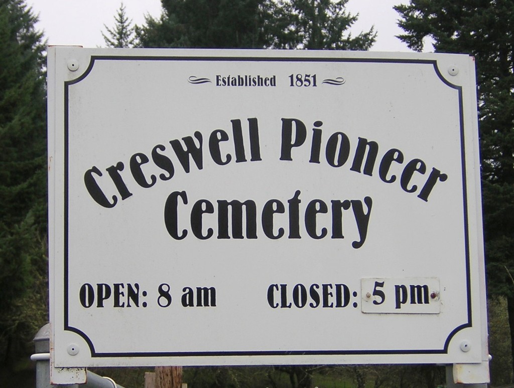 Creswell Pioneer Cemetery