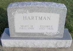 Mary Margaret <I>Diedrich</I> Hartman 