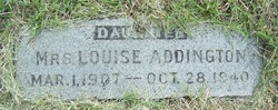 Lydia Louise <I>Davis</I> Addington 