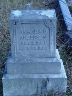 Louisa Amanda <I>Brown</I> Anderson 