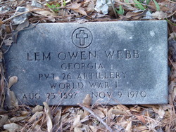Lem Owen Webb 